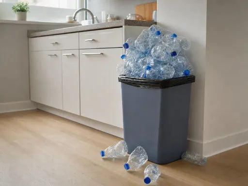You stop paying for plastic.